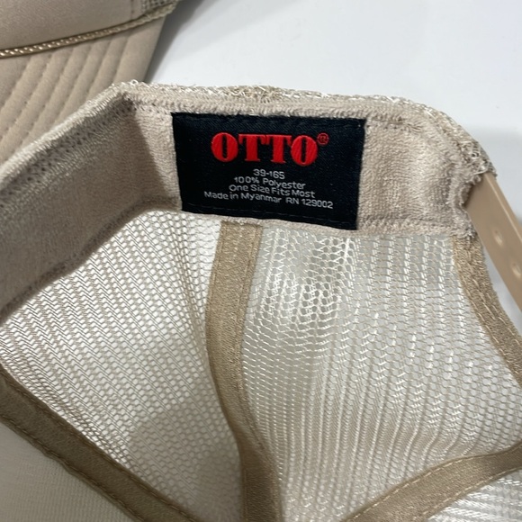 Coastal Cowgirl Tan & White Trucker Hat - Picture 3 of 3